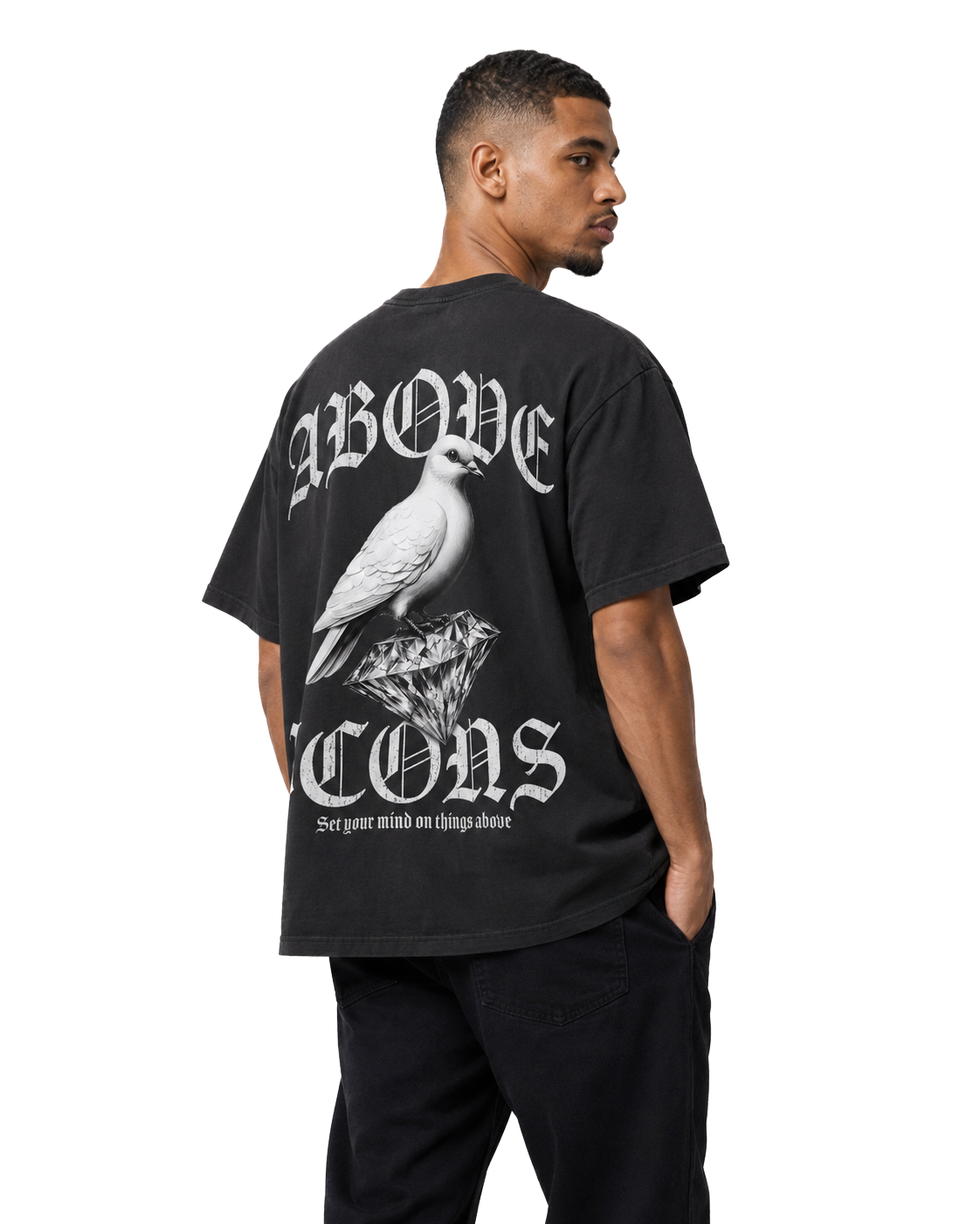 Dove Over Diamonds Tee